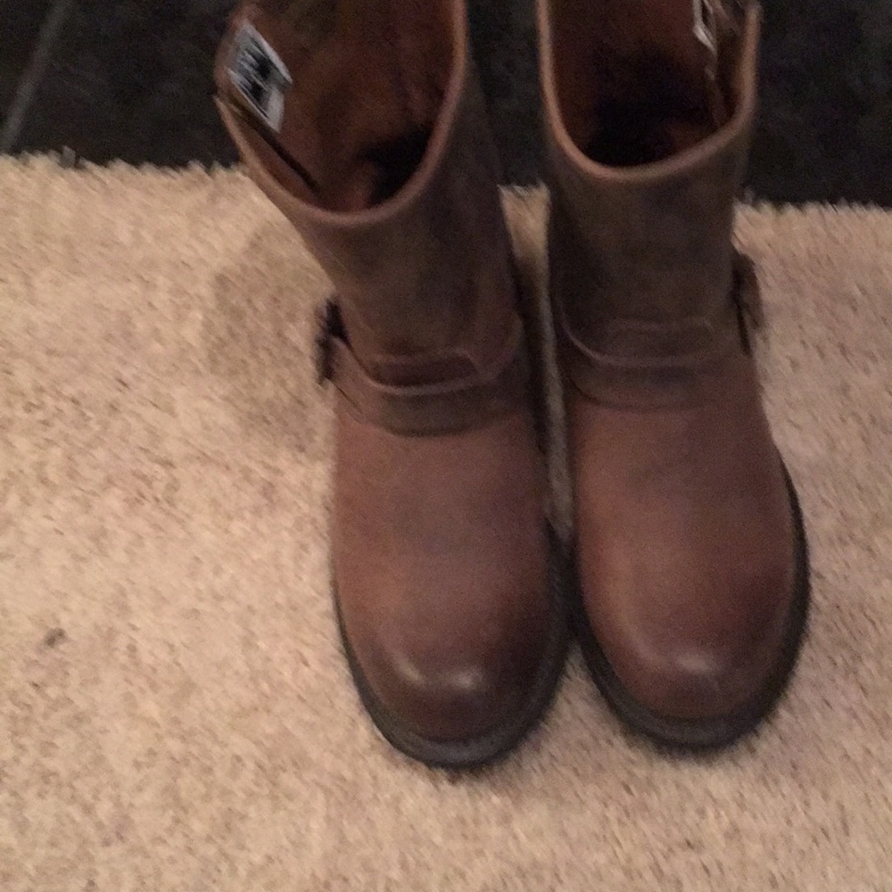 Frye Hand Made Work Boots Size 9 1/2 Men’s